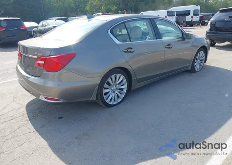 2014 Acura Rlx z USA, uszkodzony, nr VIN JH4KC1F53EC002869